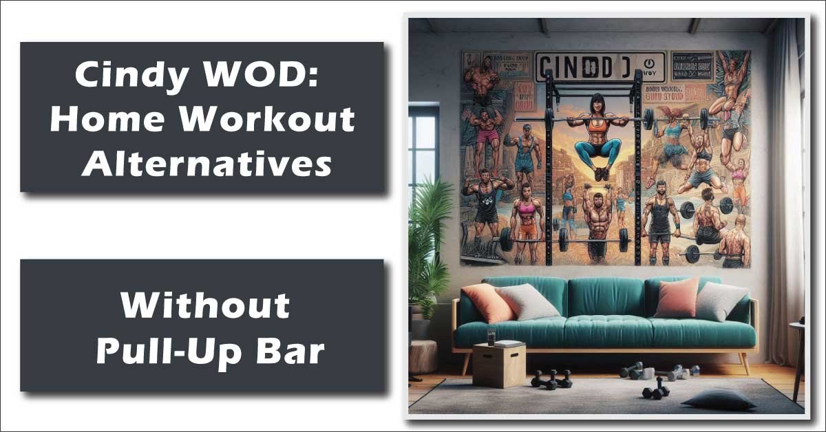 Cindy WOD: Home Workout Alternatives Without Pull-Up Bar